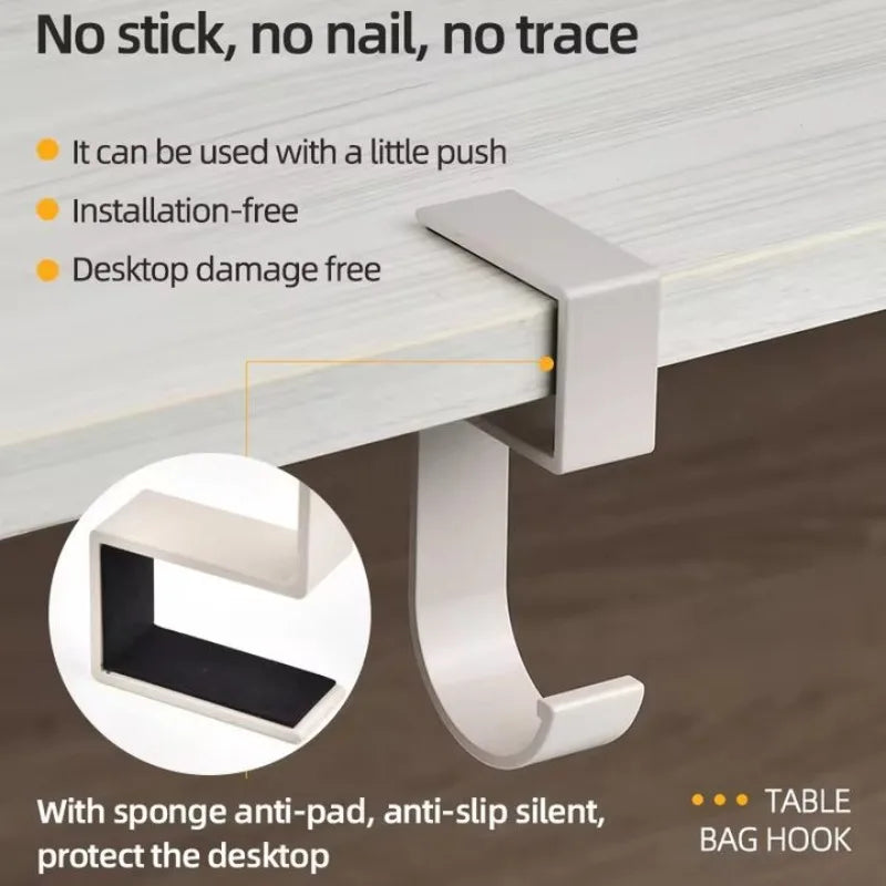 Desk Edge Headphone Stand