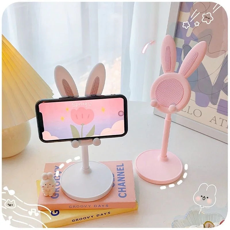 Adjustable Rabbit Phone Stand & Grip