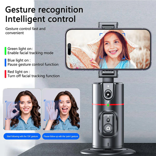 360° Auto Face Tracking Phone Stand
