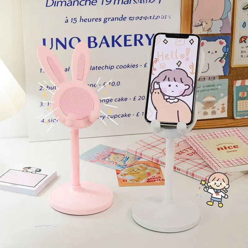 Adjustable Rabbit Phone Stand & Grip