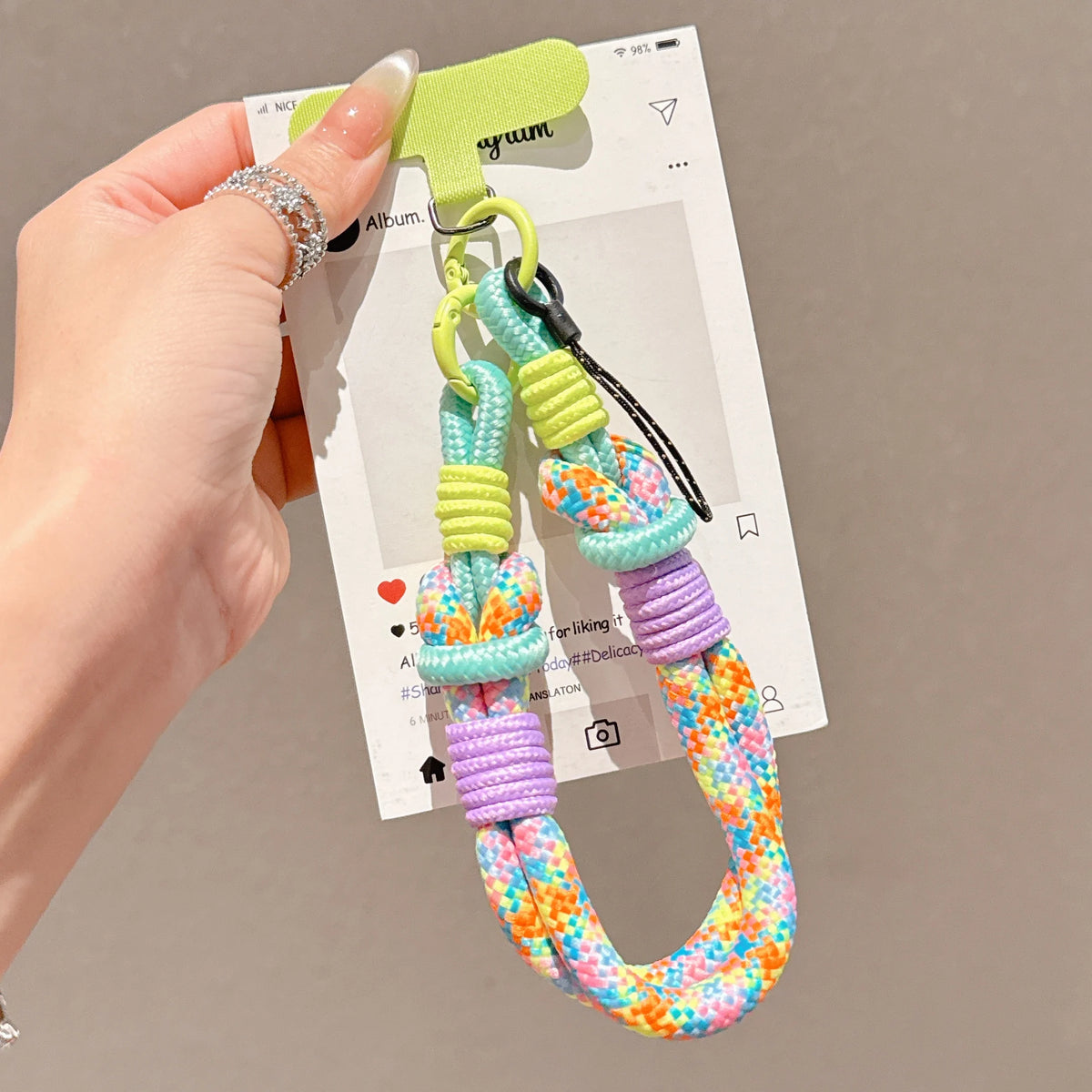 Fashion Phone Wrist Strap & Lanyard
