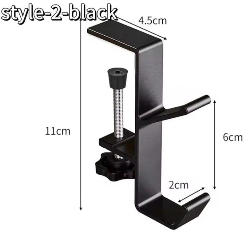 Desk Edge Headphone Stand