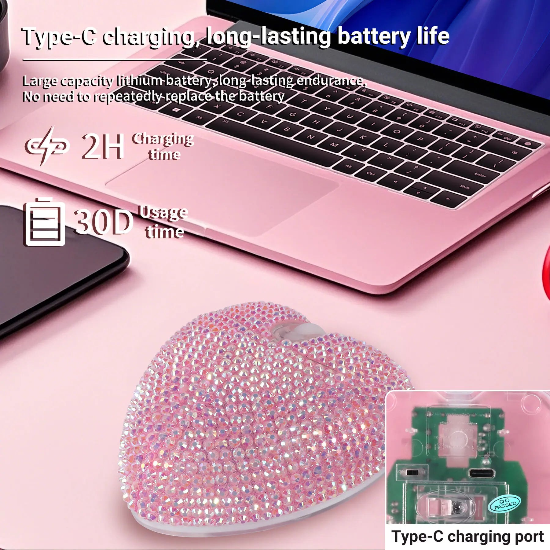 Wireless Diamond Mouse