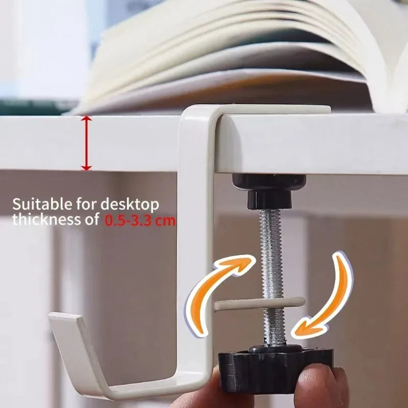 Desk Edge Headphone Stand