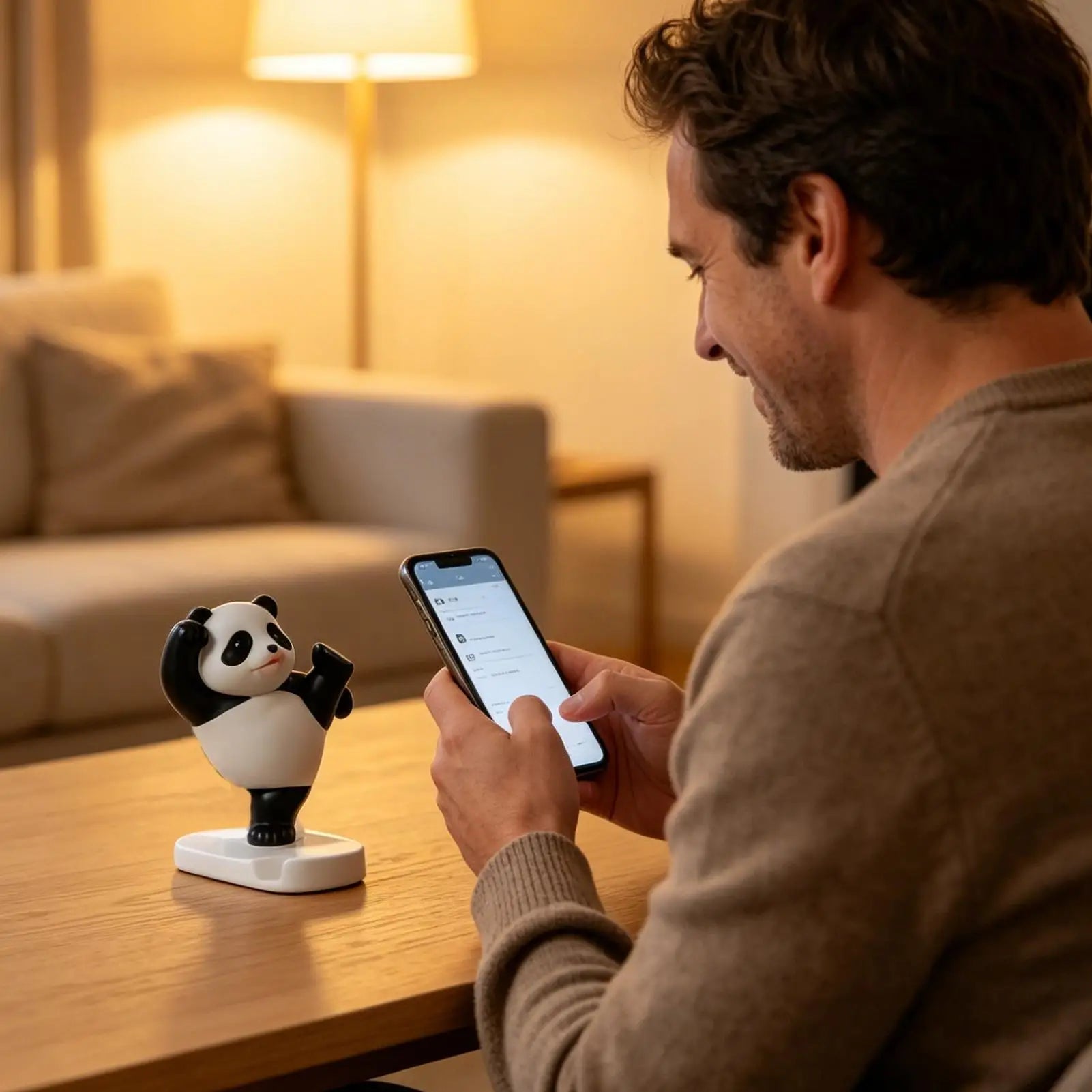 Panda Desk Phone Stand