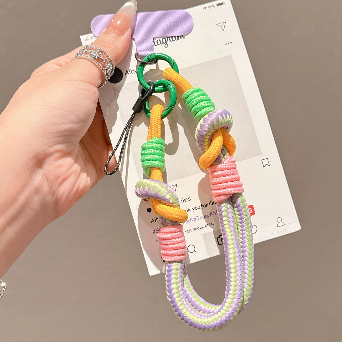 Fashion Phone Wrist Strap & Lanyard